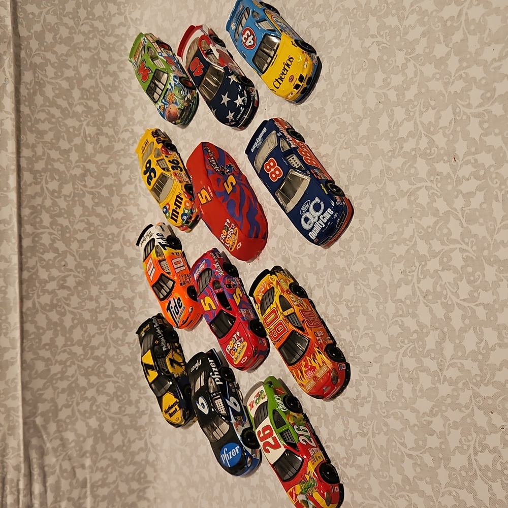 Nascar Spencer Martin Andretti Jarrett Waltrip Elliott Schrader Labonte Car Lot